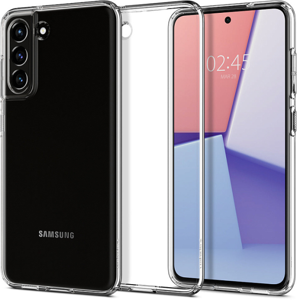 Купить Чехол Spigen Liquid Crystal (ACS03055) для Samsung Galaxy S21 FE 5G (Clear)